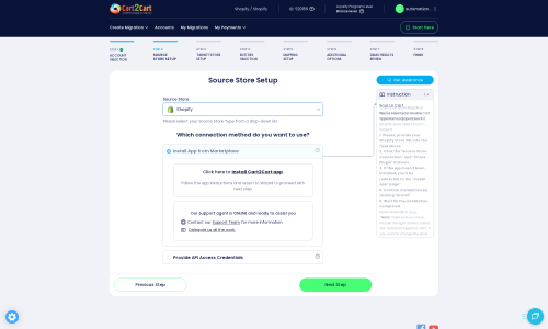 Click to enlarge the image Source Store Setup