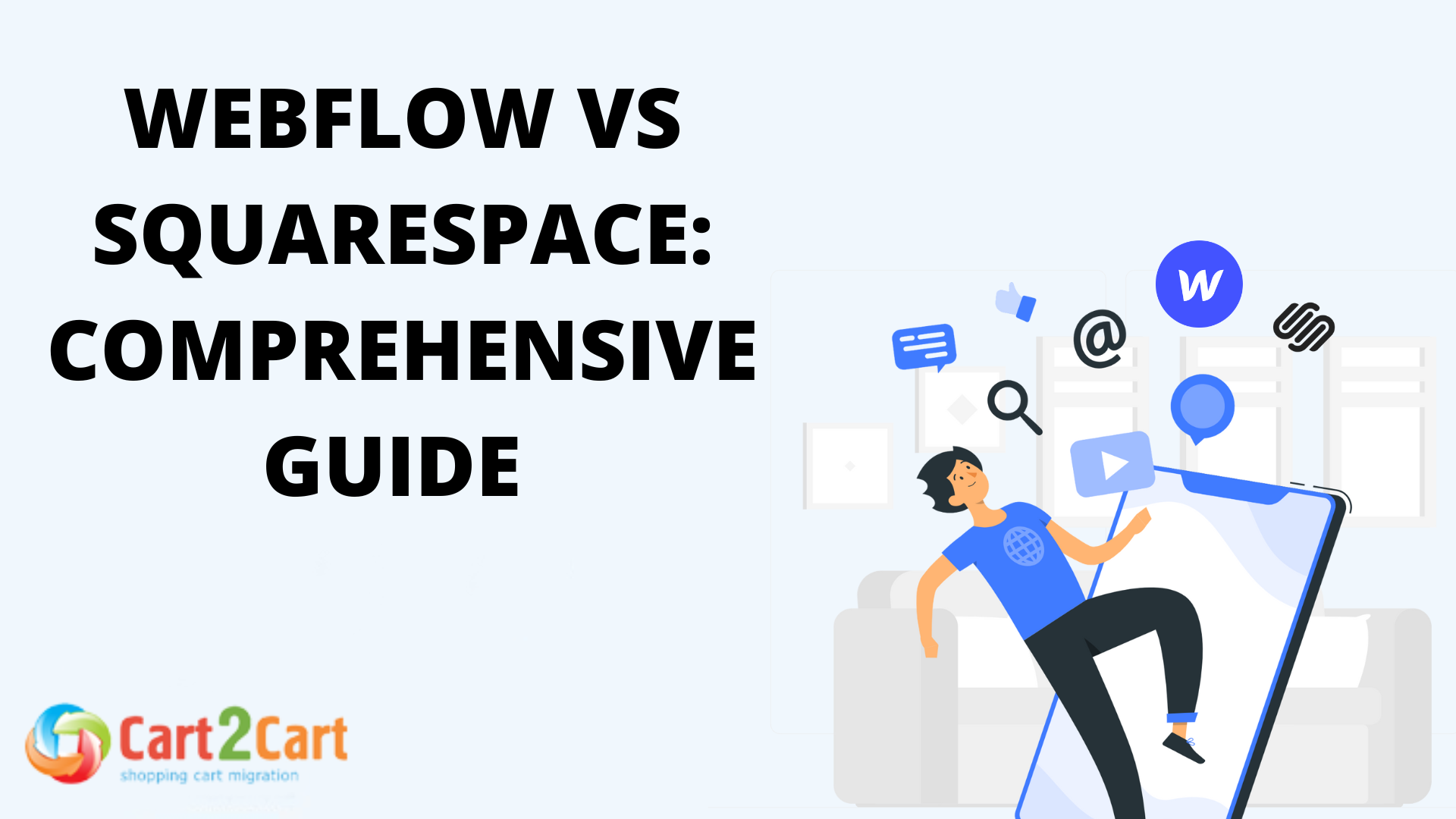 Webflow vs Squarespace: Comprehensive Guide 
